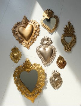 Miroir exvoto gold gypsy - Boutique L'anana(s)