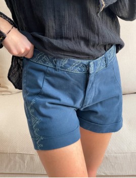 Short court brodé hippie - Boutique L'anana(s)