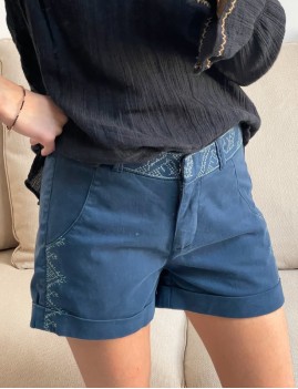 Short court brodé gipsy - Boutique L'anana(s)