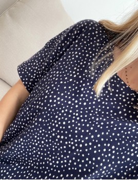 T-shirt à pois gipsy - Boutique L'anana(s)