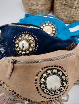 Banane frange beige - Boutique l'anana(s)