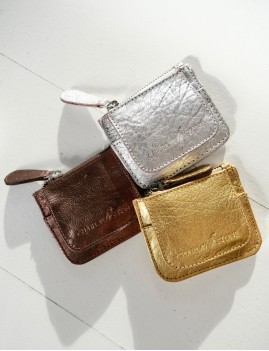 Mini porte monnaie bronze bohème chic - Boutique L'anana(s)