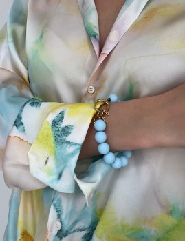Bracelet en perles pop bohème - Boutique L'anana(s)