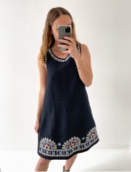 Robe brodée hippie - Boutique L'ananas