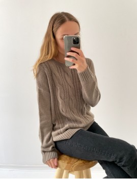 Pull tressé bohème - Boutique L'ananas