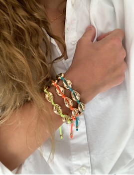 Bracelet coquillages gipsy - Boutique l'ananas