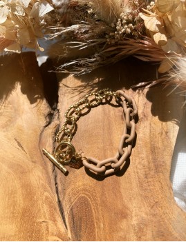 Bracelet maillons hippie - Boutique L'anana(s)