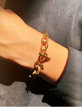 Bracelet maillons boho - Boutique L'anana(s)