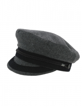 Casquette marin hippie gris - Boutique L'ananas