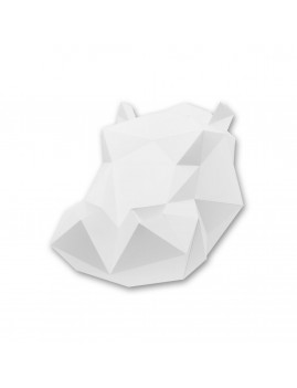 Origami Hippopotame blanc - Boutique l'ananas