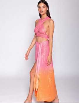Jupe fendue hippie OUMA Sundress - Boutique L'anana(s)
