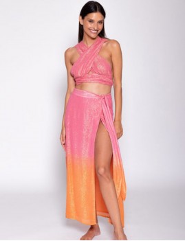Jupe fendue bohème OUMA Sundress - Boutique L'anana(s)