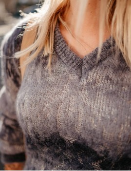 Pull maille dégradé - Boutique L'ananas