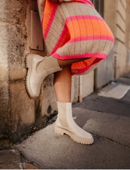 Boots cuir bohème - Boutique L'ananas
