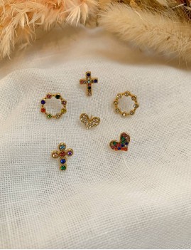 Boucle d'oreille mono - Boutique l'ananas