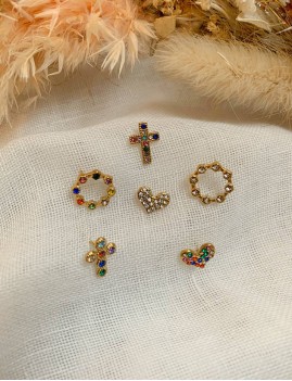 Boucle d'oreille mono - Boutique l'ananas