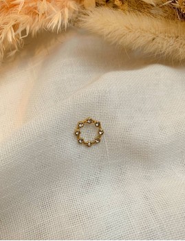 Boucle d'oreille mono cercle - Boutique l'ananas