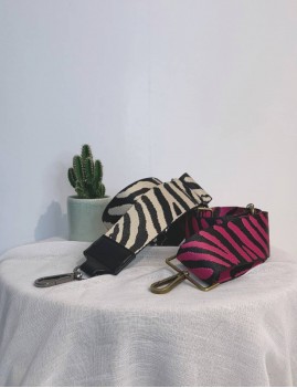Anse tissée zèbre - Boutique l'ananas