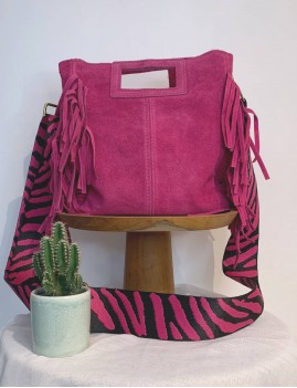 Bandoulière tissée zèbre - Boutique l'ananas