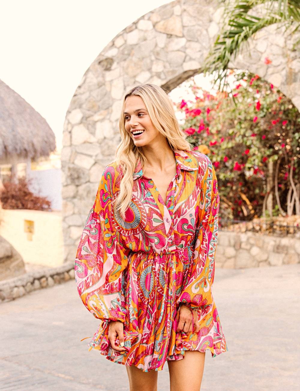Robe imprimée - Boutique L'ananas