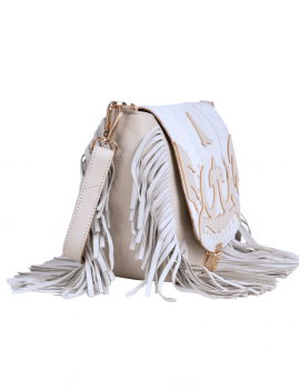 Sac besace cuir franges - Boutique l'anana(s)