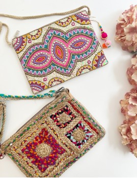 Sacs pochettes bohème - Boutique l'anana(s)