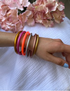 Bracelet néon argent - Boutique l'anana(s)