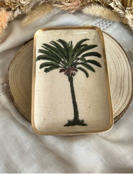 Plateau de décoration PALMIER - Boutique l'anana(s)