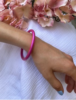 Bracelet Léon bouddhiste rose - Boutique l'anana(s)