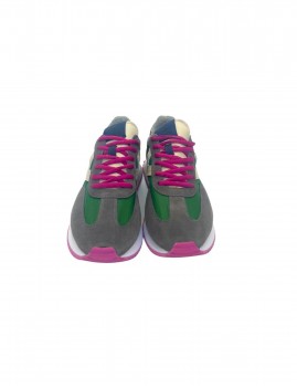 Baskets sport vert boho - Boutique l'anana(s)