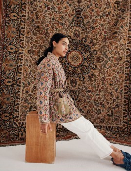Veste bohème a ceinturer - Boutique l'anana(s)