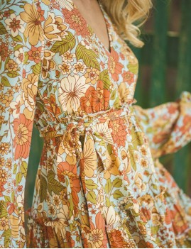 Robe fleurie boho - Boutique l'anana(s)
