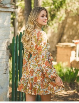Robe courte bohème - Boutique l'anana(s)