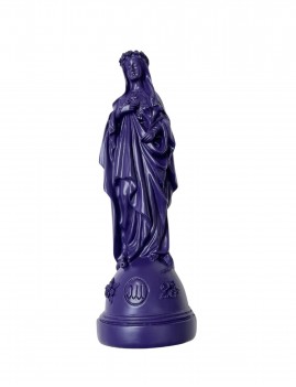 Statuette gipsy mauve - Boutique l'anana(s)