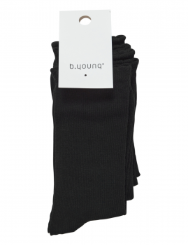 Chaussettes hautes noires bohème