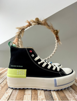 Baskets toile boho - Boutique l'anana(s)