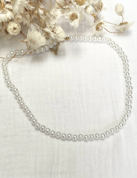 Collier bohème perles nacrées - Boutique L'anana(s)