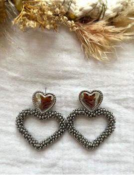 Boucles perlées gipsy - Boutique L'anana(s)