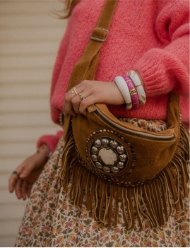 Banane cuir marron - Boutique L'anana(s)