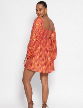 Robe motifs boho - Boutique L'anana(s)