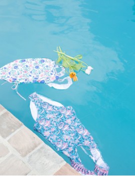 Maillot de bain fleuri - Boutique L'anana(s)