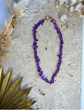 Collier pierre bohème - Boutique L'anana(s)