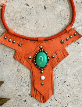 Collier pièces bohème - Boutique L'anana(s)