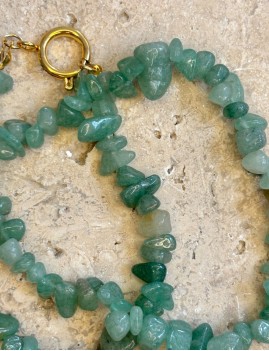 Collier bohème en pierre - Boutique l'ananas