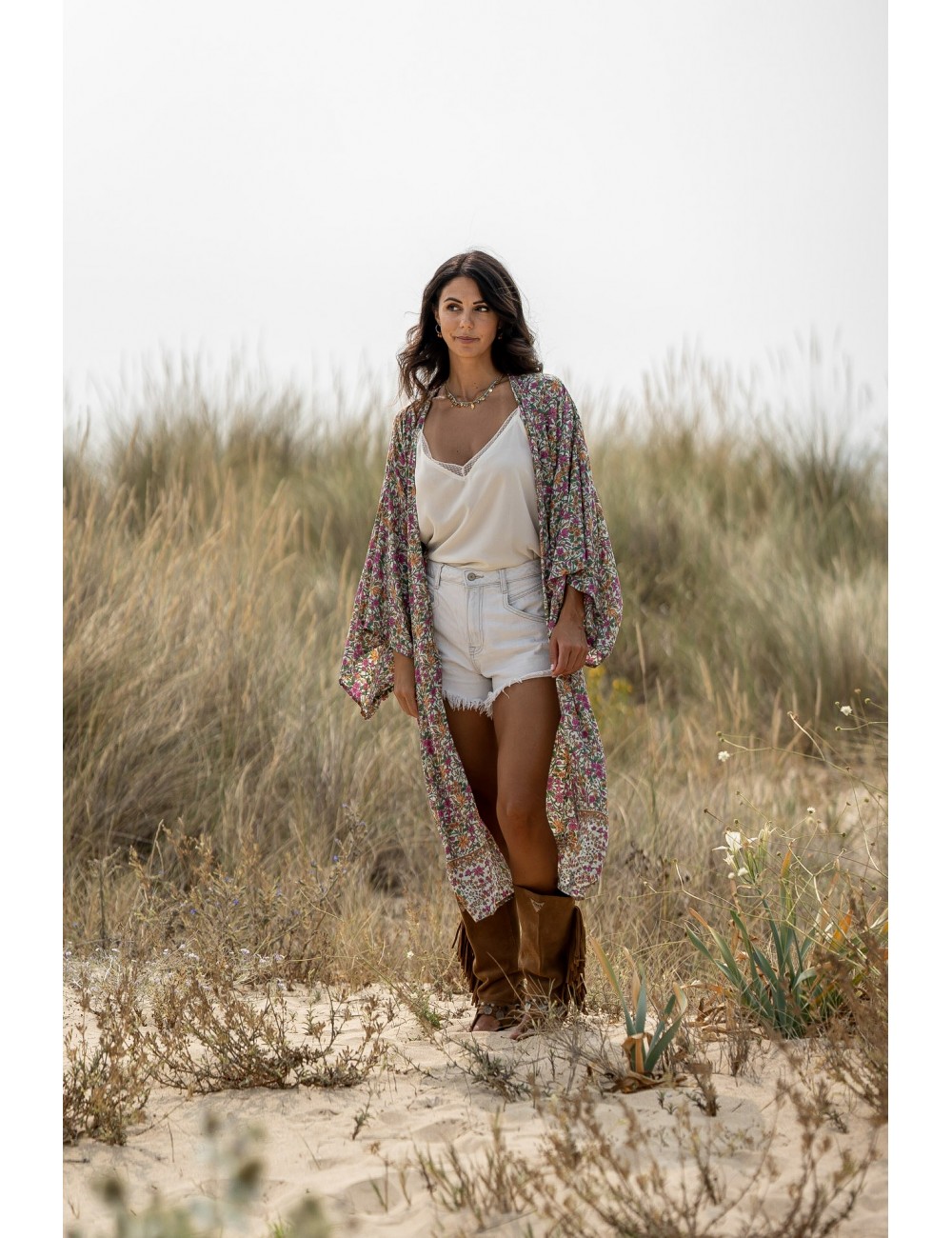 Kimono boho TarifaSoul - Boutique L'anana(s)