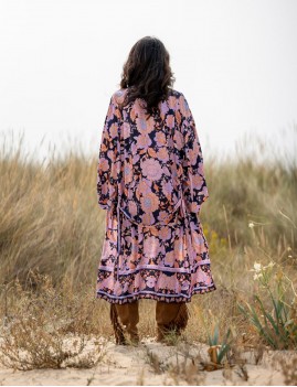 Kimono long fleuri - Boutique L'anana(s)