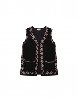 Veste sans manches gipsy AMY MAISON HÔTEL - Boutique L'anana(s)