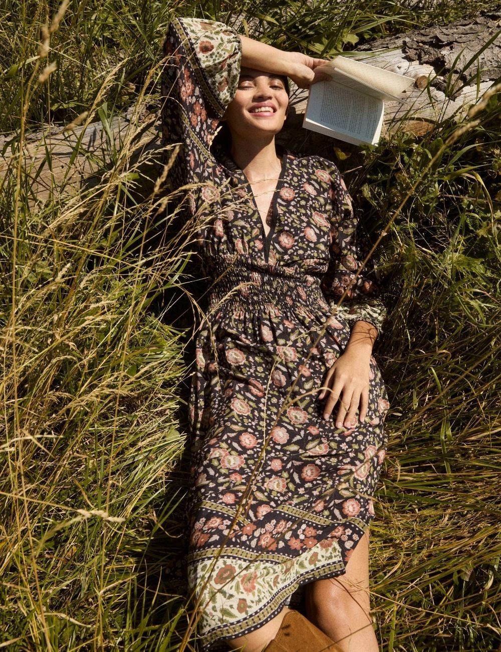 Robe longue boho ANNICK LOUISE MISHA - Boutique L'anana(s)