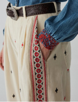 Pantalon décontracté bohème MAISON HÔTEL - Boutique L'anana(s)