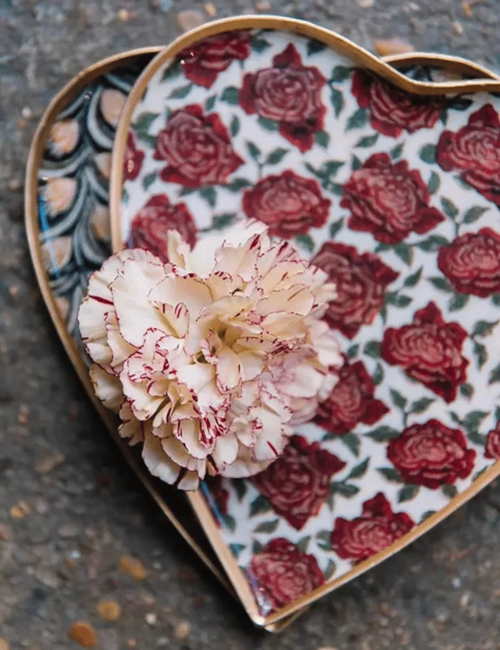 Demi plateau hippie FLEURS COEUR BONCOEURS - Boutique L'aNana(s)